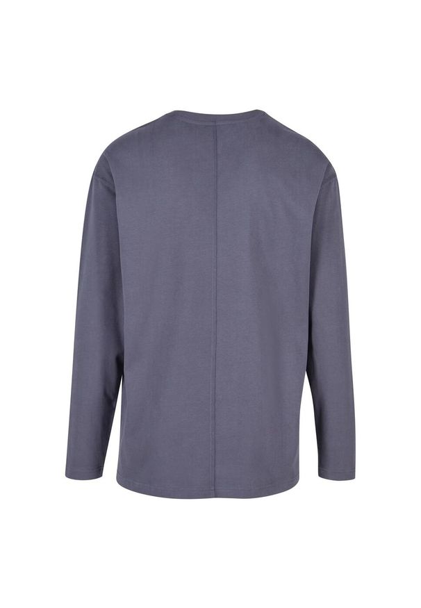 Urban Classics - Męski Sweter Z Długim Rękawem Z Otwartym Brzegiem. Kolor: szary. Długość rękawa: długi rękaw. Długość: długie. Sport: turystyka piesza