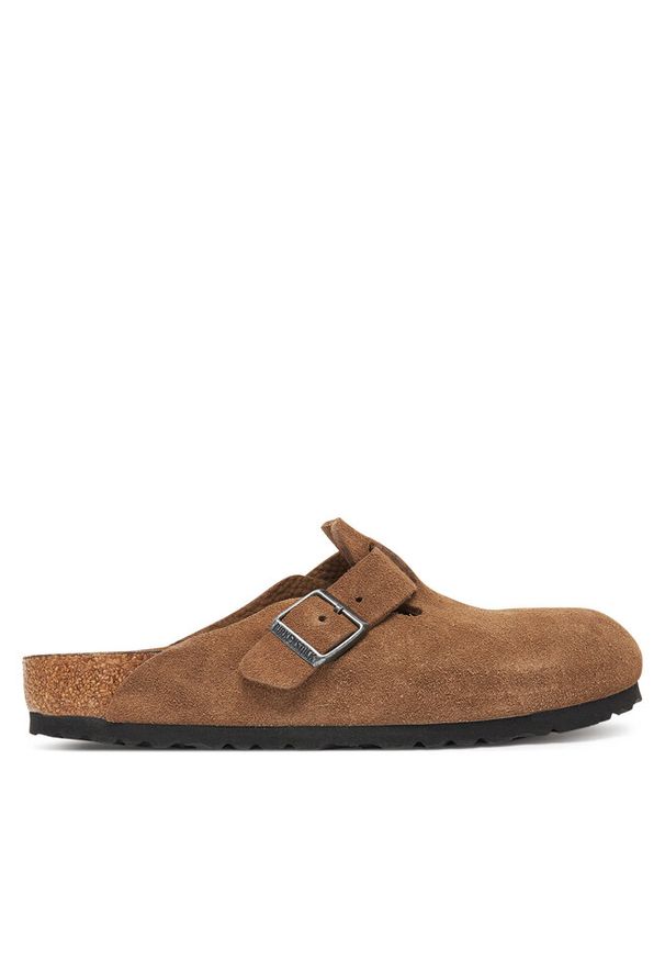 Klapki Birkenstock. Kolor: brązowy