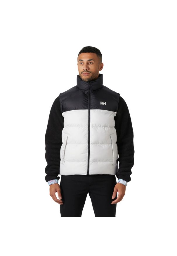 Kurtka puchowa bez rękawów Helly Hansen Active. Kolor: szary. Materiał: puch. Długość rękawa: bez rękawów