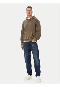 G-Star RAW - G-Star Raw Bluza Unit D30662 D969 Brązowy ciemny Regular Fit. Kolor: brązowy. Materiał: bawełna #3