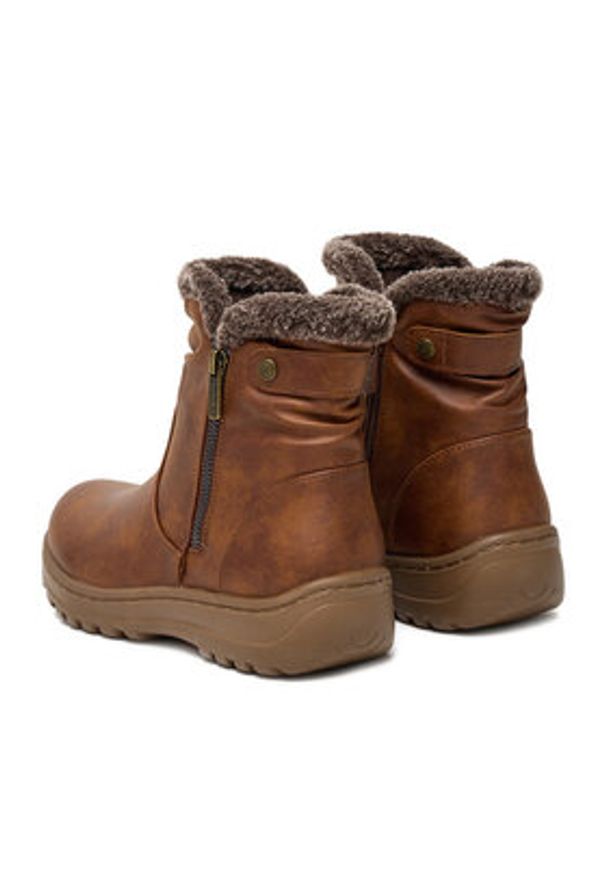 Go Soft Botki CEO-25106-01 Brązowy. Kolor: brązowy. Materiał: materiał, syntetyk