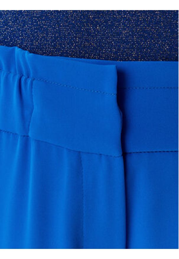 Morgan Spodnie palazzo 242-PBIRD Niebieski Wide Leg. Kolor: niebieski. Materiał: syntetyk