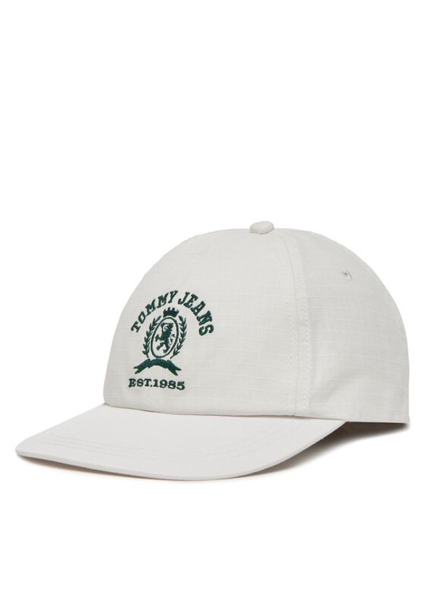 Tommy Jeans Czapka z daszkiem Tjm Crest Cap AM0AM13286 Biały. Kolor: biały. Materiał: bawełna