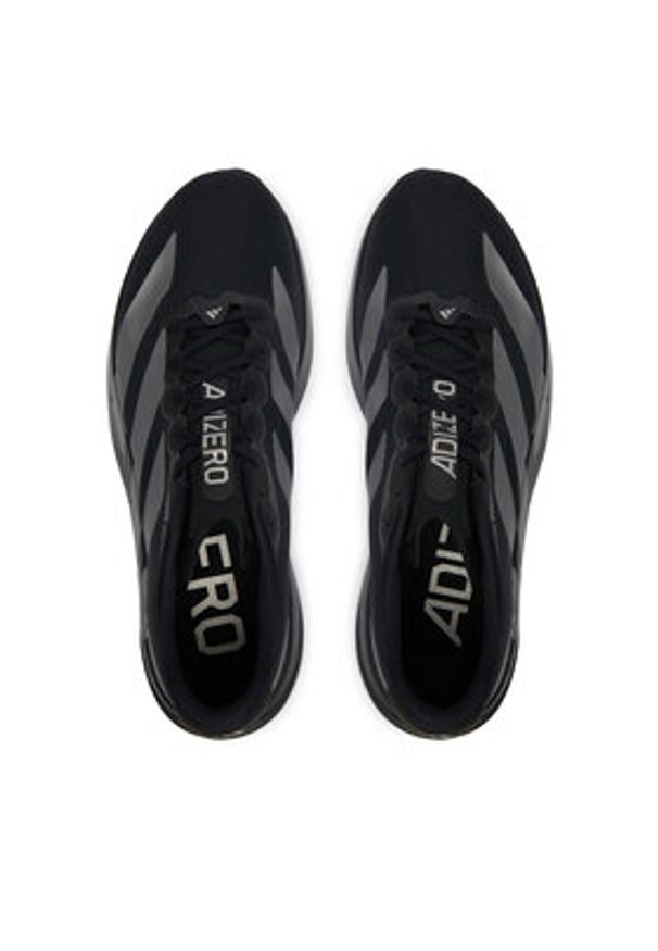 Adidas - adidas Buty do biegania Adizero EVO SL WOVEN KI6929 Czarny. Kolor: czarny. Materiał: materiał