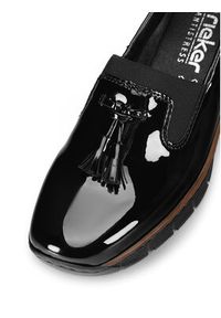 Rieker Półbuty 53751-00 Czarny. Kolor: czarny. Materiał: skóra #3