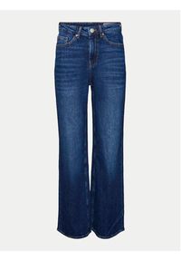 Vero Moda Jeansy Tessa 10311180 Granatowy Wide Leg. Kolor: niebieski #3