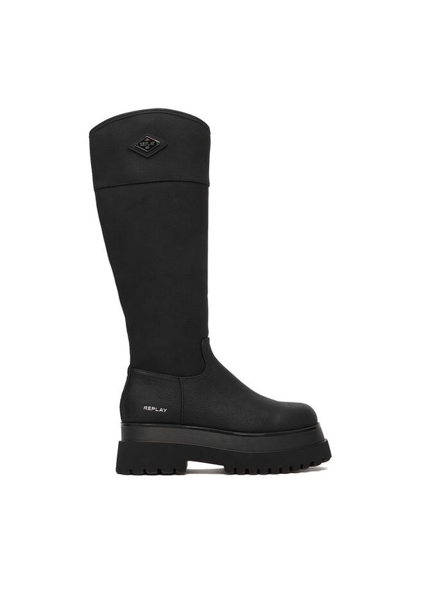 Replay - Kozaki REPLAY. Kolor: czarny