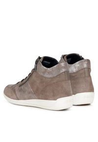 Geox Sneakersy D Myria D3668B 022TC C6692 Szary. Kolor: szary. Materiał: skóra #5