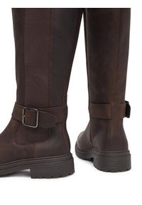 Clarks Kozaki Orinoco3 Tall 26182900 Brązowy. Kolor: brązowy. Materiał: skóra #2
