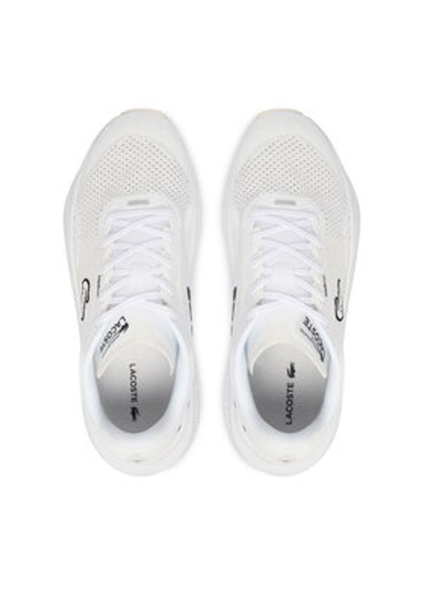 Lacoste Sneakersy Neo Run 2 51SMA0025 Biały. Kolor: biały. Materiał: materiał. Sport: bieganie