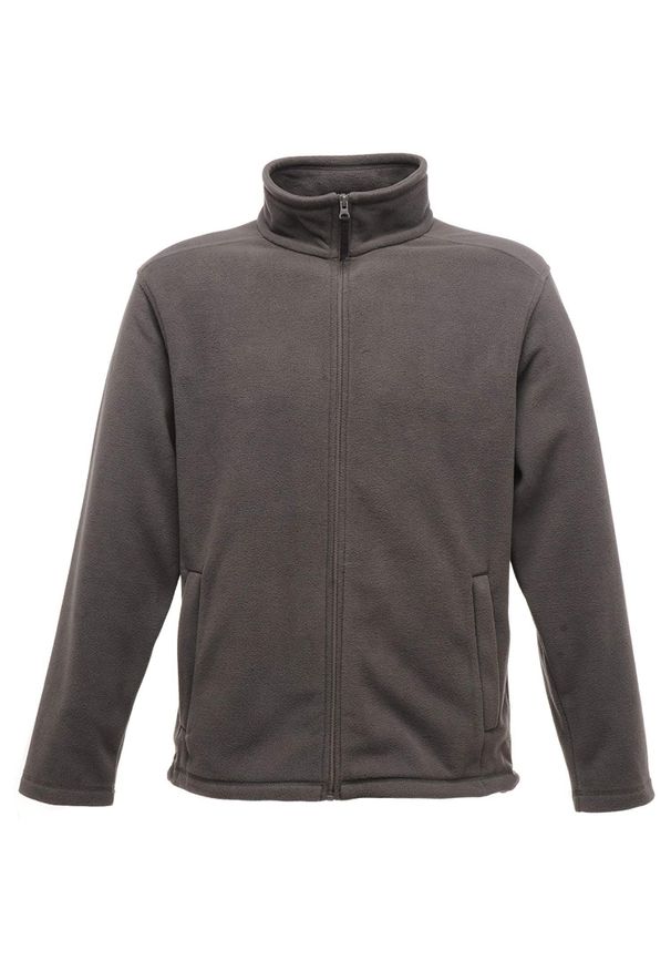 Regatta - Męski Polar Z Suwakiem Thor 3. Kolor: szary. Materiał: polar. Sezon: zima. Styl: sportowy. Sport: turystyka piesza