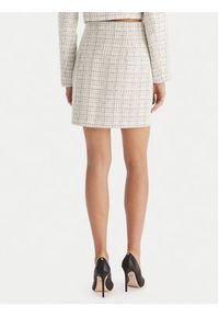 Guess Spódnica mini W5YD15 WHDB2 Biały Regular Fit. Kolor: biały. Materiał: syntetyk #2