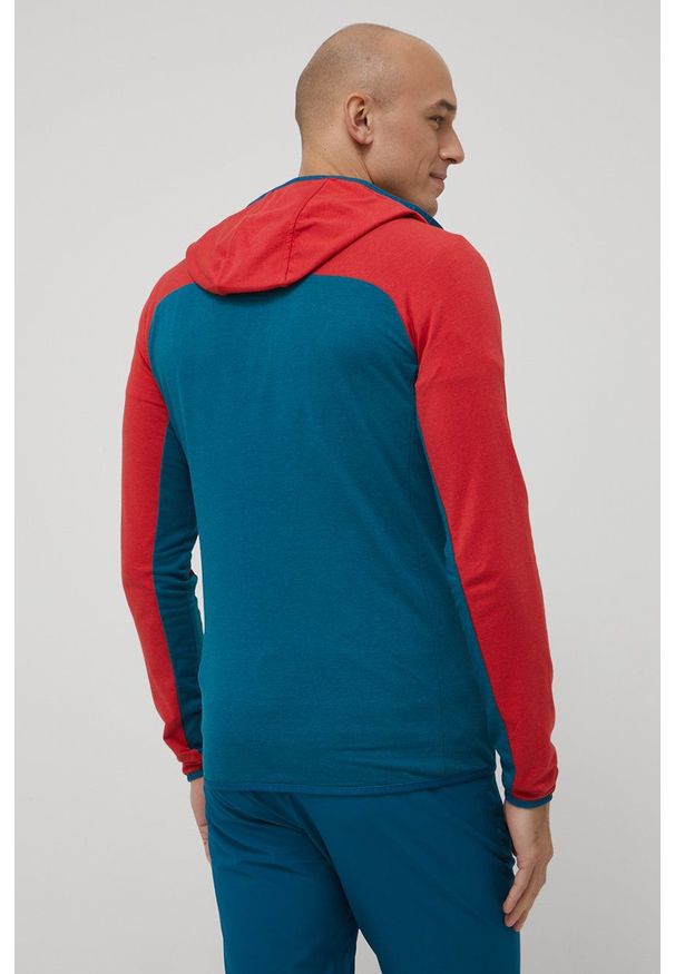 CMP bluza męska kolor zielony. Okazja: na co dzień. Kolor: zielony. Materiał: dzianina. Styl: casual