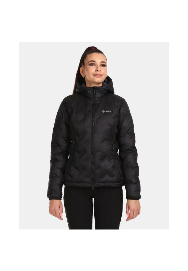Damska kurtka puchowa Kilpi ALBERTA-W. Kolor: czarny. Materiał: nylon, puch. Sport: turystyka piesza