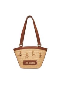Love Moschino - LOVE MOSCHINO Torebka JC4284PP0MKN110A Brązowy. Kolor: brązowy #6