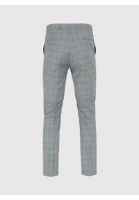 Pako Lorente - PAKO LORENTE – Szare spodnie garniturowe w kratę. Kolor: szary. Materiał: poliester, wełna, lycra. Styl: elegancki #4