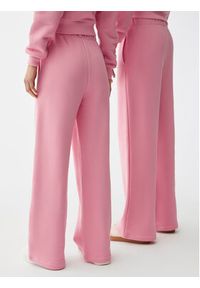 Americanos Spodnie dresowe Unisex Chicago Różowy Wide Leg. Kolor: różowy. Materiał: bawełna, dresówka #7