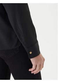 TOMMY HILFIGER - Tommy Hilfiger Koszula WW0WW46597 Czarny Regular Fit. Kolor: czarny. Materiał: wiskoza #5