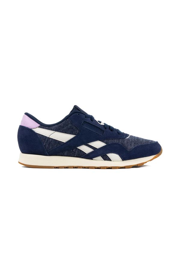 Reebok - Buty na co dzień damskie REEBOK CL NYLON WR skóra. Okazja: na co dzień. Kolor: wielokolorowy. Materiał: skóra, nylon. Model: Reebok Nylon