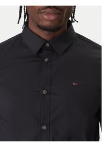 Tommy Jeans Koszula DM0DM04405 Czarny Slim Fit. Kolor: czarny. Materiał: bawełna #2