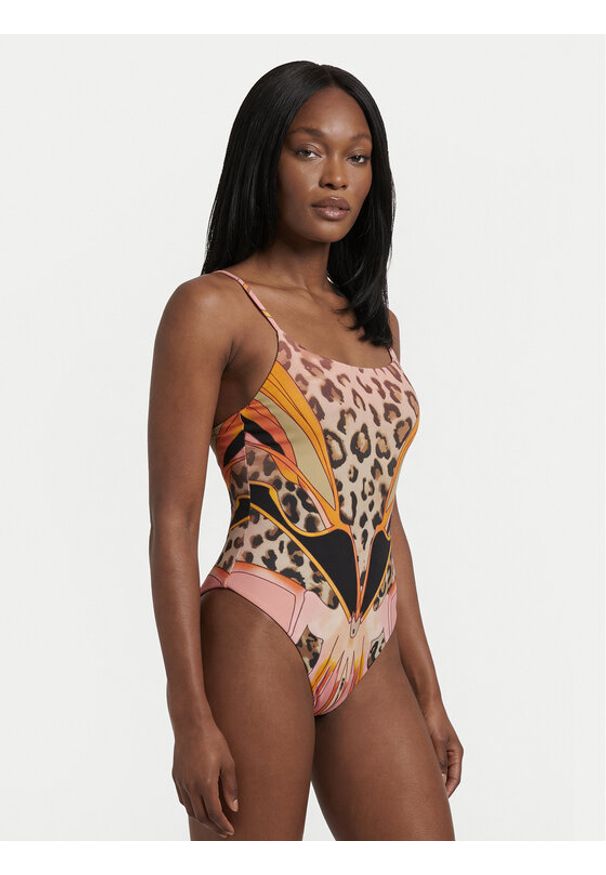 Fracomina Strój kąpielowy FV26SN1002J493J8 Pomarańczowy. Kolor: pomarańczowy. Materiał: syntetyk