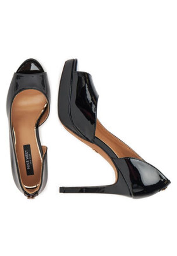 Nine West Sandały WFA2733-1A Czarny. Kolor: czarny. Materiał: syntetyk, materiał