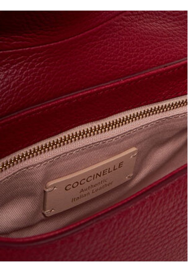 Coccinelle Torebka E1 PQR 58 01 01 Bordowy. Kolor: czerwony. Materiał: skórzane