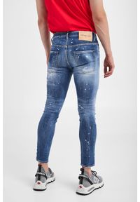 Jeansy męskie Super Twinky Jean DSQUARED2. Wzór: nadruk