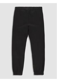 COCCODRILLO - Coccodrillo Spodnie dresowe WC3120102EVG Czarny Regular Fit. Kolor: czarny. Materiał: bawełna, dresówka #3