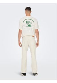 Only & Sons Jeansy 22025917 Biały Loose Fit. Kolor: biały #3