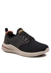 skechers - Skechers Sneakersy Mooney 210239/BLK Czarny. Kolor: czarny. Materiał: materiał #6
