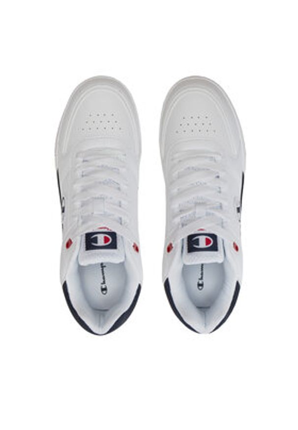 Champion Sneakersy REBOUND HERITAGE LOW S22030-CHA-WW005 Biały. Kolor: biały. Materiał: skóra
