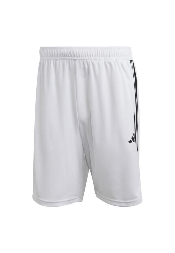Adidas - Train Essentials Piqué 3-Stripes Training Shorts. Kolor: biały, wielokolorowy, czarny. Materiał: materiał