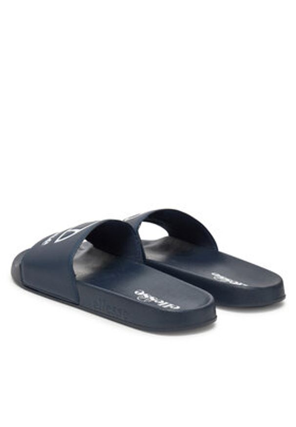 Ellesse Klapki Fellentini SHVF0742429 Granatowy. Kolor: niebieski. Materiał: skóra