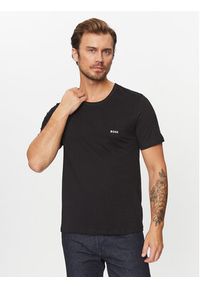BOSS Komplet t-shirtów Tshirt Rn 3P Classic 50475284 Beżowy Regular Fit. Kolor: beżowy. Materiał: bawełna #5