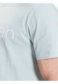 Calvin Klein T-Shirt Front Logo K10K103078 Zielony Regular Fit. Kolor: zielony. Materiał: bawełna #3