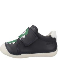 Geox - Buty GEOX B TUTIM Niebieski. Kolor: niebieski. Materiał: skóra. Sport: turystyka piesza