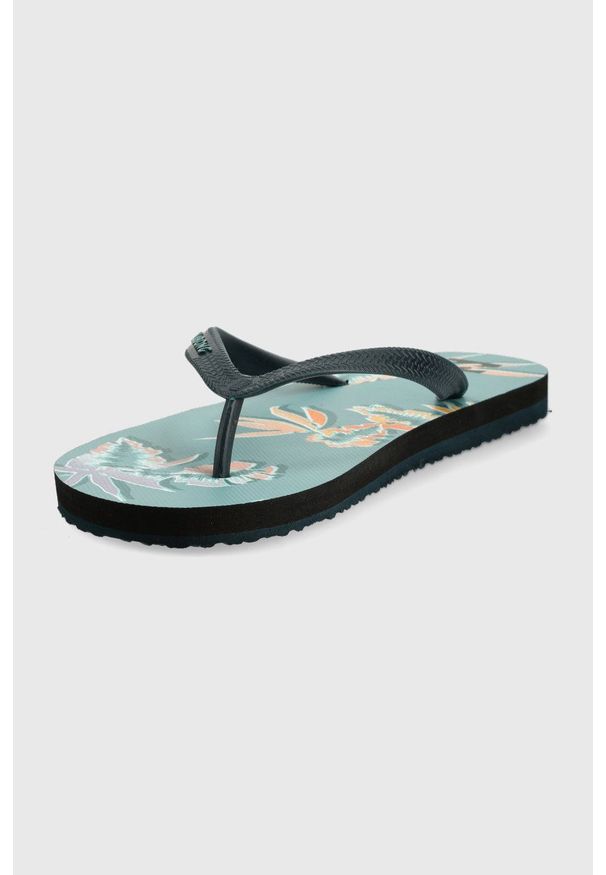 Billabong japonki męskie. Kolor: niebieski. Materiał: materiał