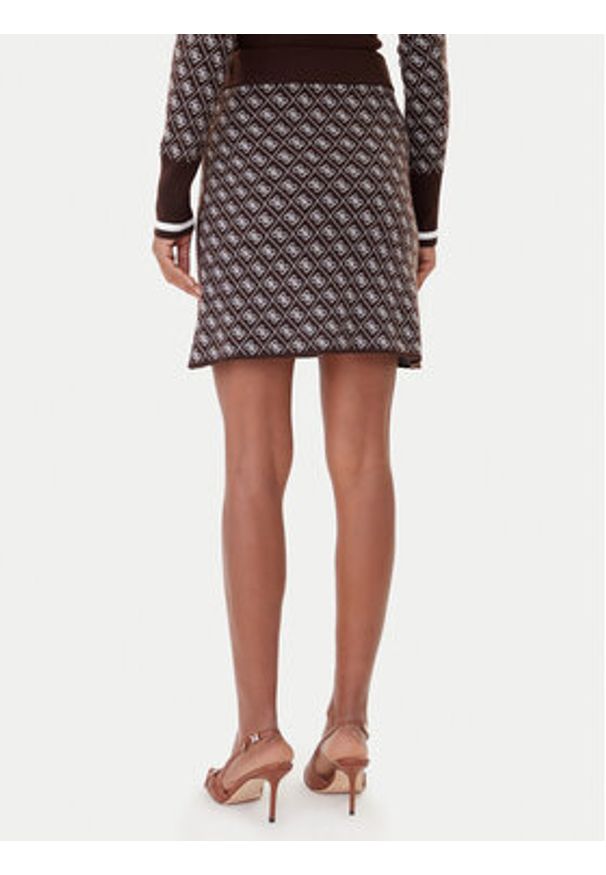 Guess Spódnica ołówkowa W5BD81 Z3JD2 Brązowy Slim Fit. Kolor: brązowy. Materiał: syntetyk