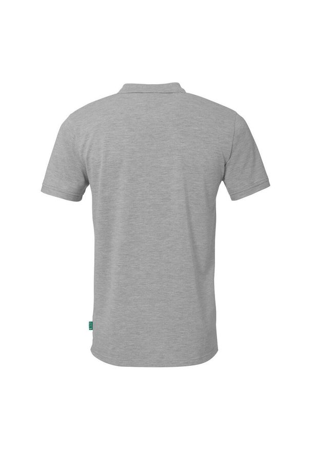 KEMPA - Koszulka polo dla dzieci Kempa Prime. Typ kołnierza: polo. Kolor: czarny, biały, szary, wielokolorowy. Wzór: haft, napisy. Styl: sportowy