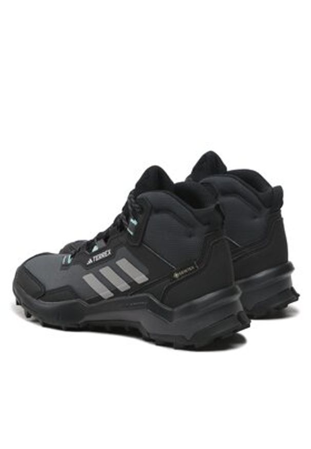Adidas - adidas Trekkingi Terrex AX4 Mid GORE-TEX Hiking Shoes HQ1049 Szary. Kolor: szary. Materiał: materiał