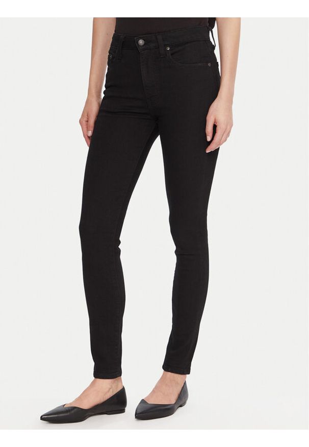 Levi's® Jeansy 721™ 18882-0762 Czarny Skinny Fit. Kolor: czarny