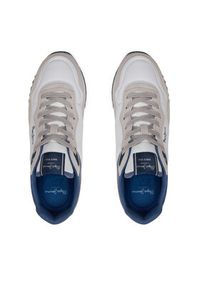 Pepe Jeans Sneakersy London Seal M PMS40001 Biały. Kolor: biały. Materiał: materiał #7