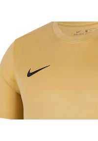 Koszulka treningowa chłopięca Nike Dry Park Vii Jsy. Kolor: żółty. Długość rękawa: krótki rękaw. Długość: krótkie