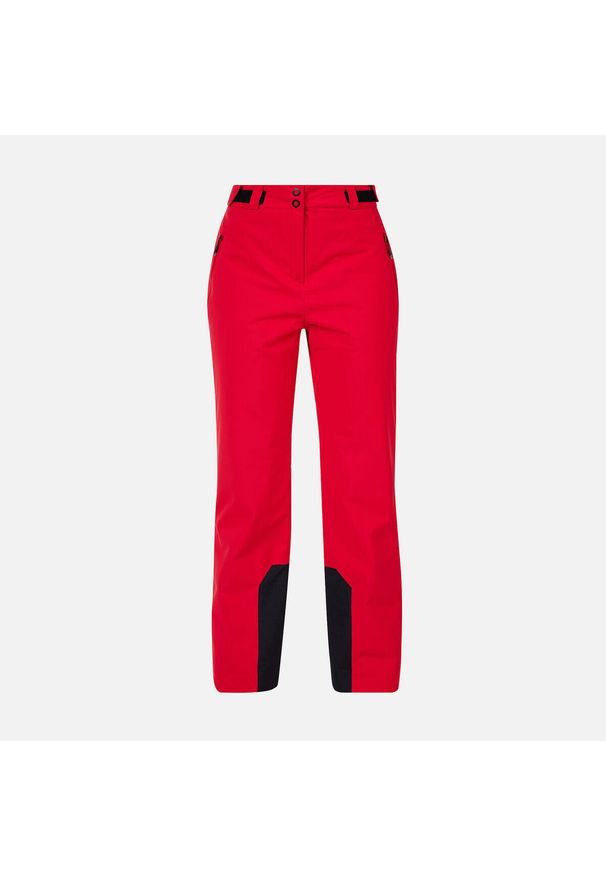 Spodnie narciarskie damskie Rossignol Strawpile Insulated. Kolor: czerwony. Sezon: zima. Sport: narciarstwo