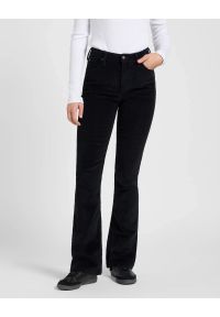Lee - DAMSKIE SPODNIE MATERIAŁOWE LEE BREESE BOOT BLACK 112370934 #1