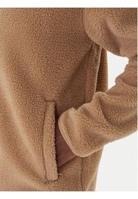 Adidas - adidas Polar Trefoil Essentials Teddy JW3530 Beżowy Loose Fit. Kolor: beżowy. Materiał: syntetyk #4