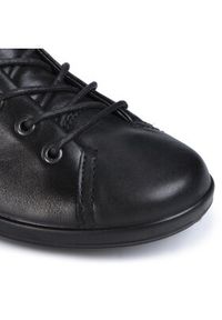 ecco - ECCO Botki Soft 2.0 20652356723 Czarny. Kolor: czarny. Materiał: skóra #9