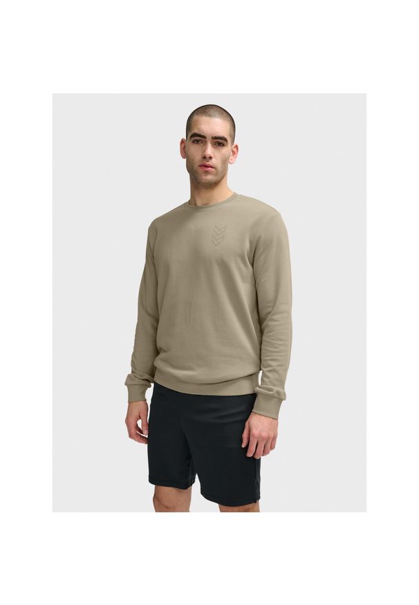 Bluza Hummel Active. Kolor: wielokolorowy, pomarańczowy, brązowy. Materiał: materiał. Wzór: aplikacja. Sport: fitness