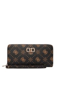 Guess Portfel Emelie Logo Slg SWGP99 28146 Brązowy. Kolor: brązowy. Materiał: skóra #1